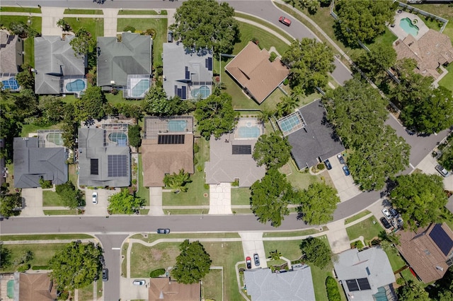 627 Belted Kingfisher Dr N, Palm Harbor, FL 34683 - aerial overview of property's location featuring nearby suburban area