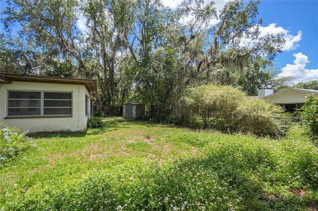 28 N Edinburgh Dr, Inverness, FL 34450 - view of yard featuring a storage shed and an outdoor structure