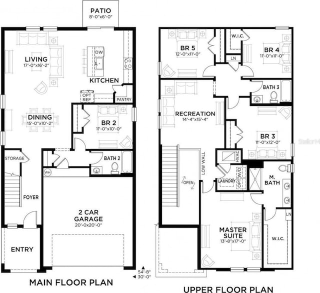 34056 Scarlet Sage Ct, Wesley Chapel, FL 33545 - room layout