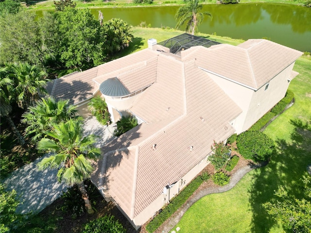 15101 Kestrelglen Way, Lithia, FL 33547 - view of subject property with a nearby body of water