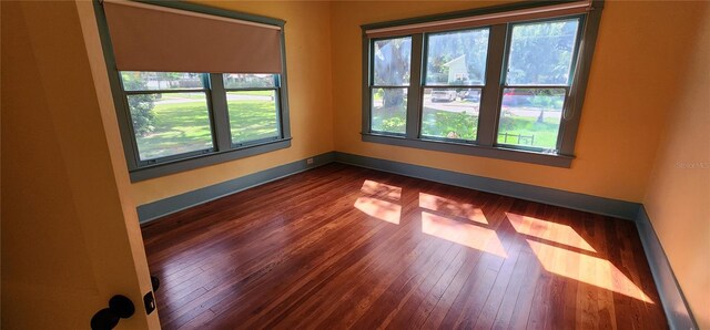 138 S Hernando Ave, Arcadia, FL 34266 - empty room featuring dark wood-style flooring