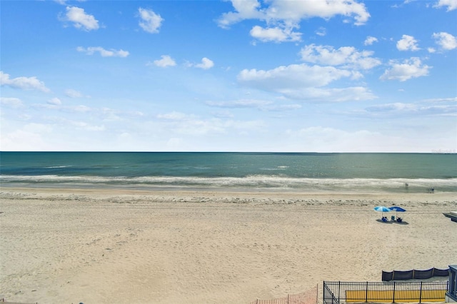 water view with local beach