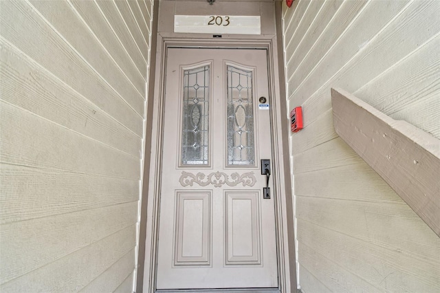 view of property entrance