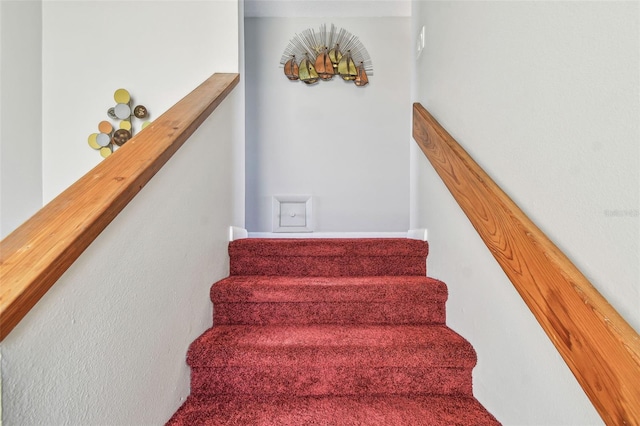 view of stairs