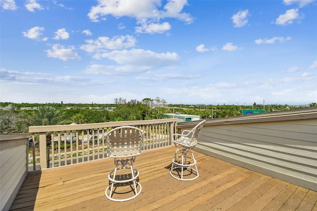 view of deck