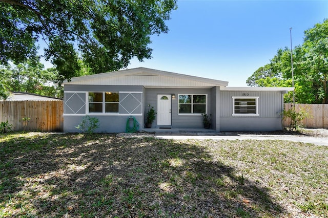 1810 77th Ave N, Saint Petersburg, FL 33702 - view of front of house with fence