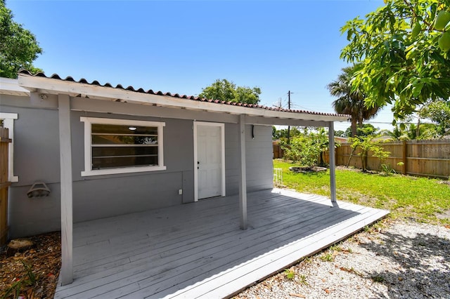 1810 77th Ave N, Saint Petersburg, FL 33702 - view of deck