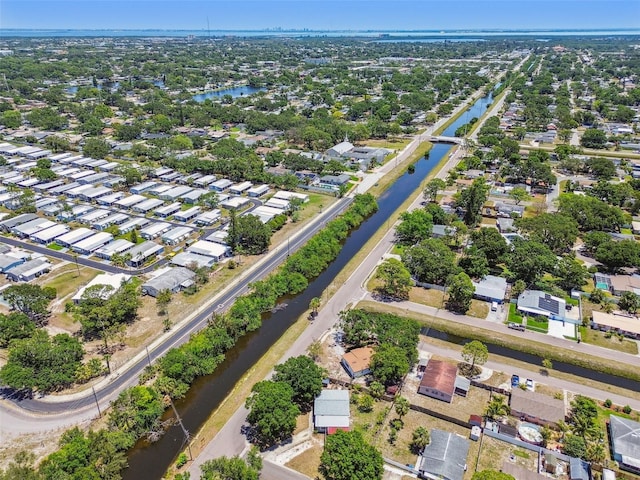 1810 77th Ave N, Saint Petersburg, FL 33702 - aerial view of property's location with a nearby body of water and nearby suburban area
