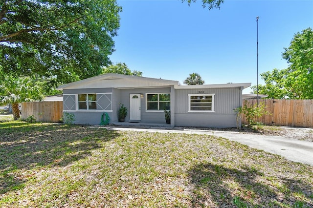 1810 77th Ave N, Saint Petersburg, FL 33702 - ranch-style house with fence