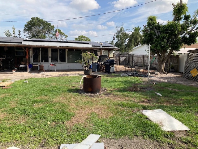 2912 Case Ave, Bradenton, FL 34207 - view of yard with a sunroom