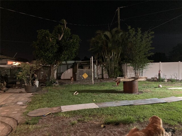 2912 Case Ave, Bradenton, FL 34207 - view of yard at twilight
