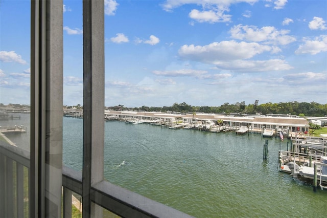 1 Boca Ciega Point Blvd Unit 310, Saint Petersburg, FL 33708 - water view with a dock
