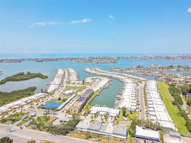 1 Boca Ciega Point Blvd Unit 310, Saint Petersburg, FL 33708 - bird's eye view of a nearby body of water and a marina