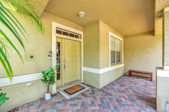 11808 Holly Crest Ln, Riverview, FL 33569 - entrance to property featuring stucco siding and crawl space