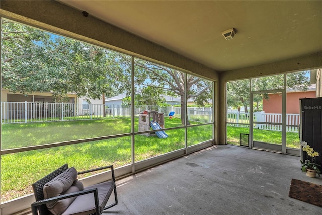11808 Holly Crest Ln, Riverview, FL 33569 - view of unfurnished sunroom