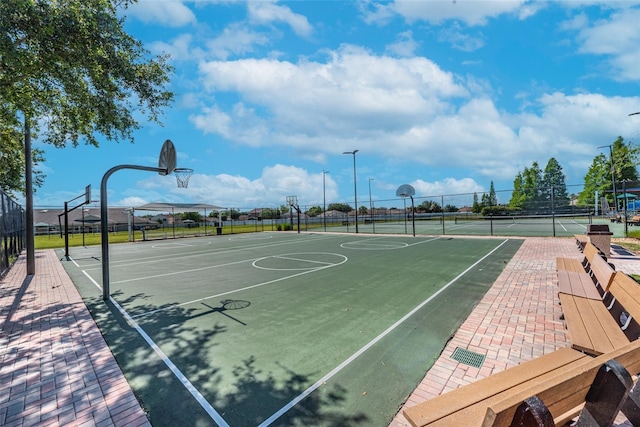 11808 Holly Crest Ln, Riverview, FL 33569 - view of basketball court with community basketball court