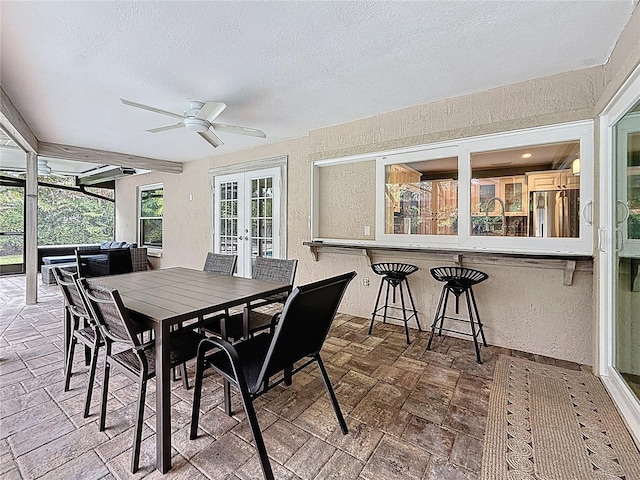 3093 Hillside Ln, Safety Harbor, FL 34695 - sunroom / solarium with french doors
