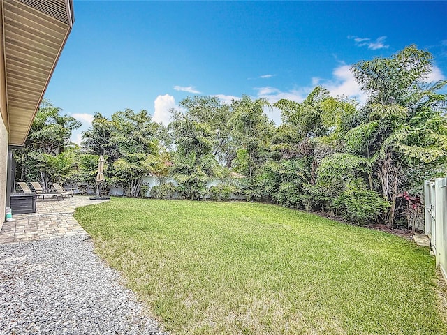 3093 Hillside Ln, Safety Harbor, FL 34695 - view of yard with a patio area