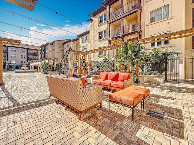 200 4th Ave S Unit 229, Saint Petersburg, FL 33701 - view of patio / terrace featuring an outdoor living space
