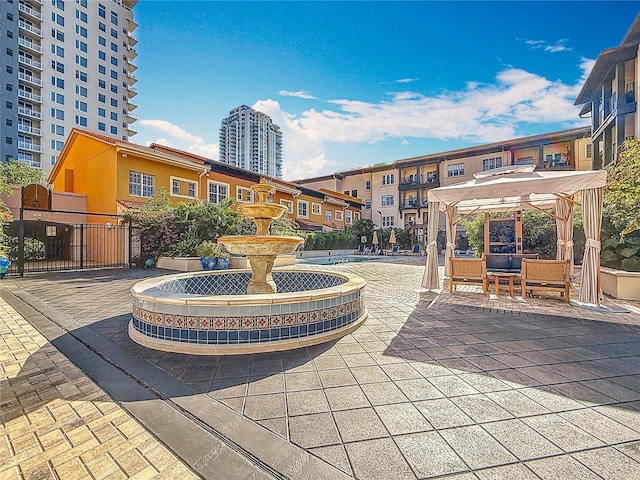 200 4th Ave S Unit 229, Saint Petersburg, FL 33701 - view of patio / terrace with a gazebo