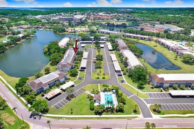 172 Lakeview Way Unit 172, Oldsmar, FL 34677 - drone / aerial view of a nearby body of water