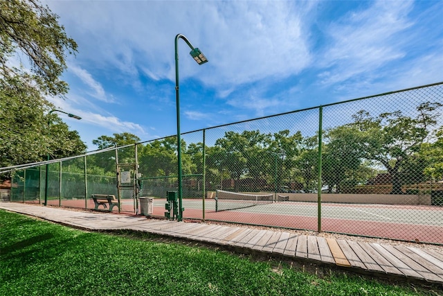 2706 11th Ct, Palm Harbor, FL 34684 - view of tennis court