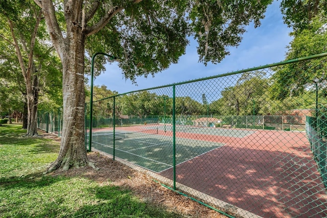 2706 11th Ct, Palm Harbor, FL 34684 - view of tennis court