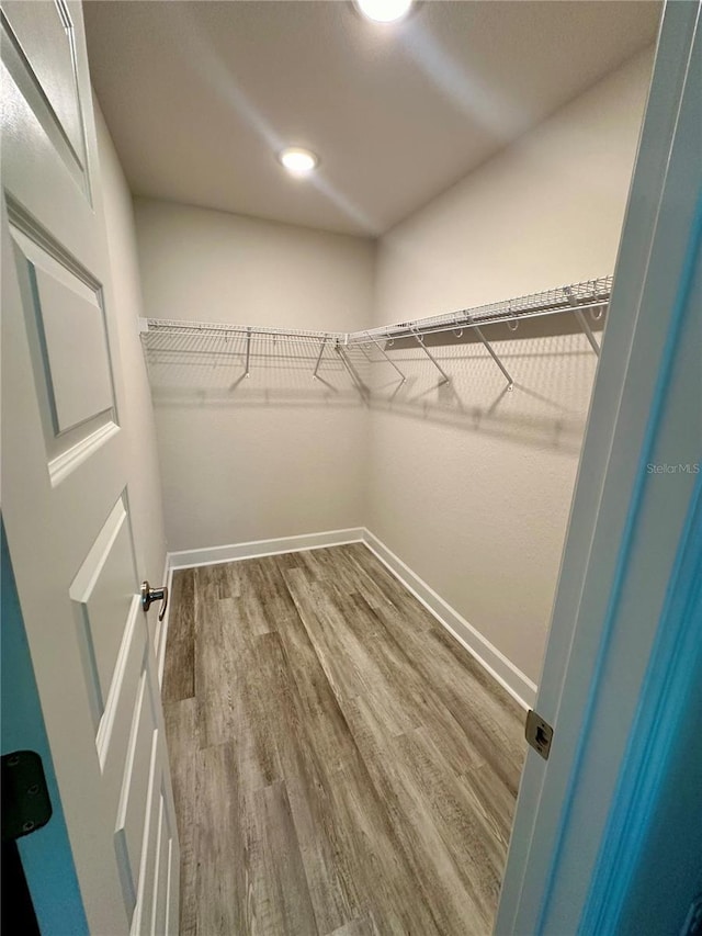1259 Groveland Ln, Lakeland, FL 33811 - spacious closet featuring wood finished floors