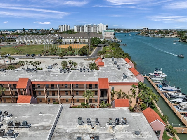 8931 Blind Pass Rd Unit 360, St Pete Beach, FL 33706 - aerial view of a large body of water and apartment complex