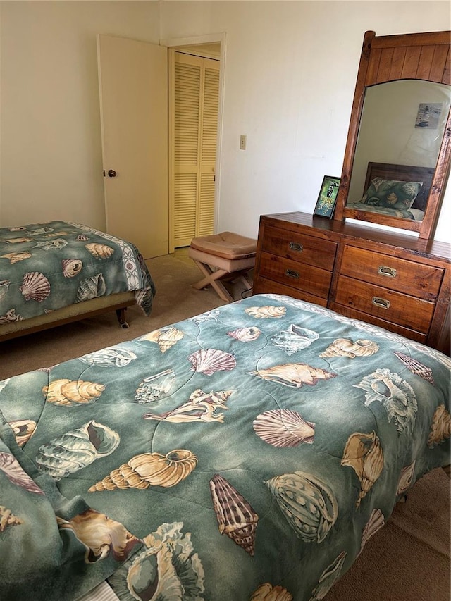 14950 Gulf Blvd Unit 603, Madeira Beach, FL 33708 - bedroom with carpet floors and a closet
