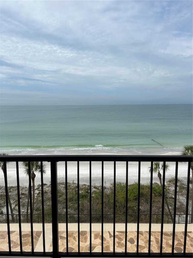 14950 Gulf Blvd Unit 603, Madeira Beach, FL 33708 - water view featuring nearby beach