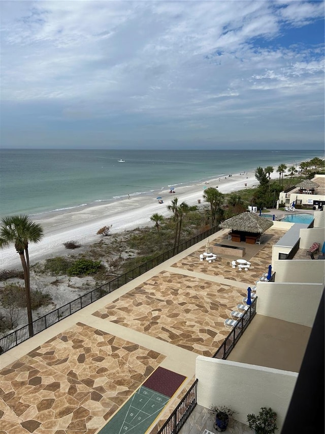 14950 Gulf Blvd Unit 603, Madeira Beach, FL 33708 - water view featuring local beach