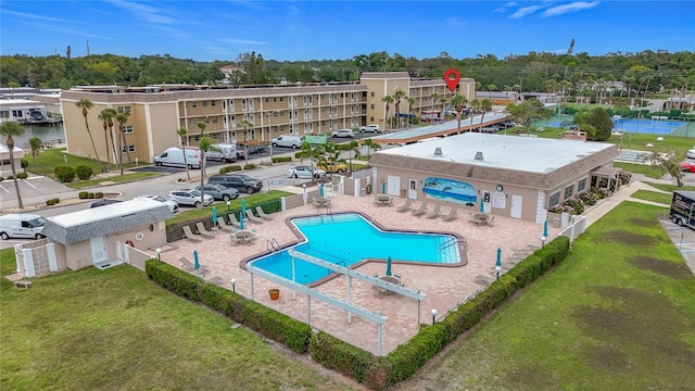 1 Boca Ciega Point Blvd Unit 215, Saint Petersburg, FL 33708 - community pool featuring a patio area