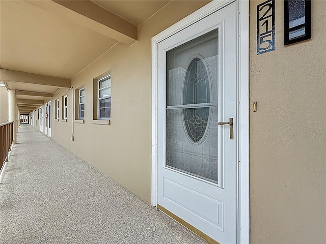 1 Boca Ciega Point Blvd Unit 215, Saint Petersburg, FL 33708 - view of exterior entry with stucco siding