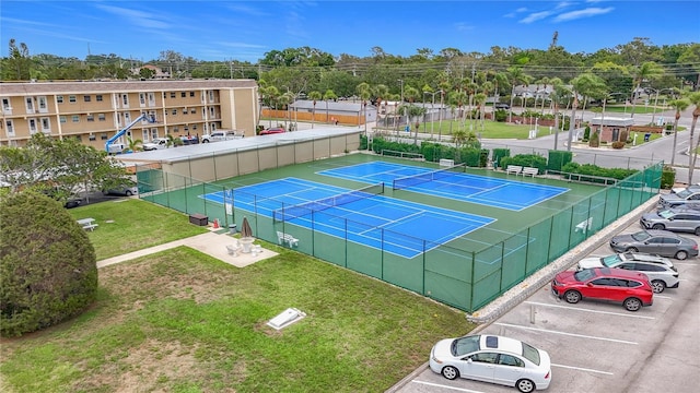 1 Boca Ciega Point Blvd Unit 215, Saint Petersburg, FL 33708 - view of tennis court