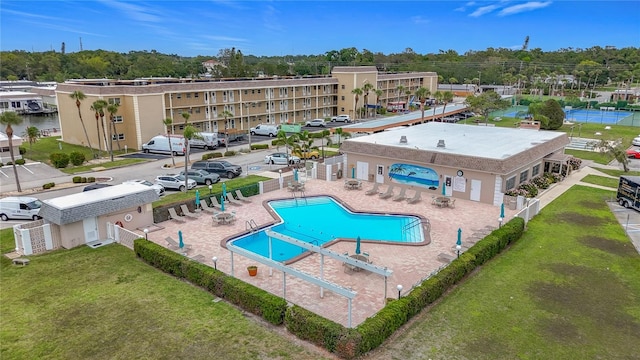 1 Boca Ciega Point Blvd Unit 215, Saint Petersburg, FL 33708 - community pool featuring a patio