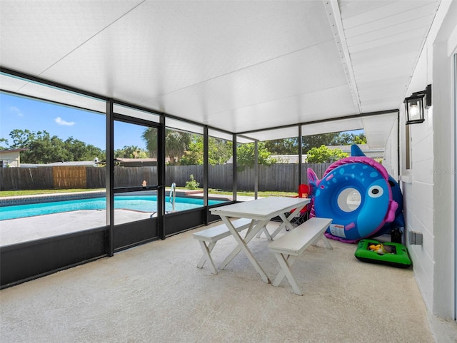 302 Patty Dr, Oldsmar, FL 34677 - view of unfurnished sunroom