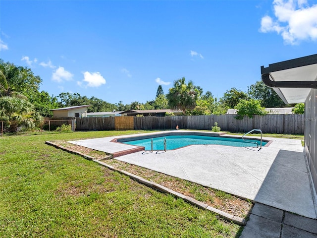 302 Patty Dr, Oldsmar, FL 34677 - view of pool featuring a patio area and a fenced backyard