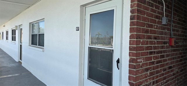 view of entrance to property