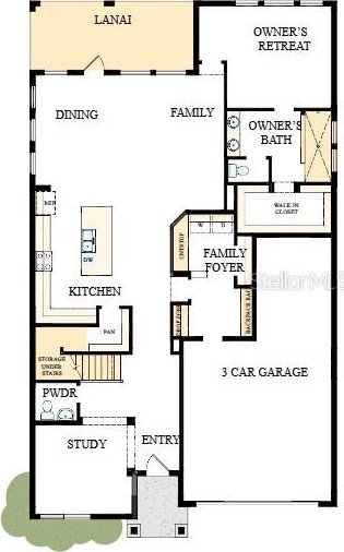 17020 Cercis Loop, Clermont, FL 34711 - home floor plan