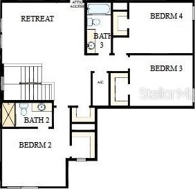 17020 Cercis Loop, Clermont, FL 34711 - room layout