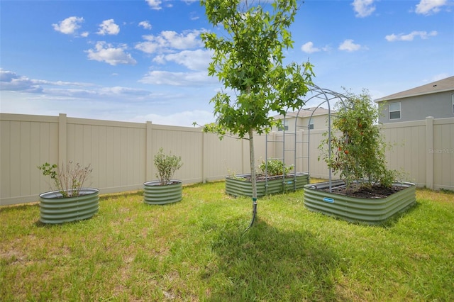 33524 Elm Hill Br, Wesley Chapel, FL 33545 - view of yard with a vegetable garden