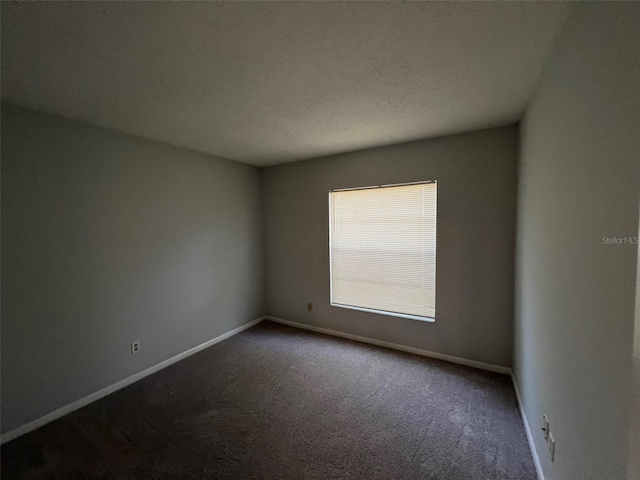 14725 Morning Dr, Lutz, FL 33559 - spare room featuring dark colored carpet and baseboards