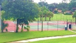 14725 Morning Dr, Lutz, FL 33559 - view of tennis court