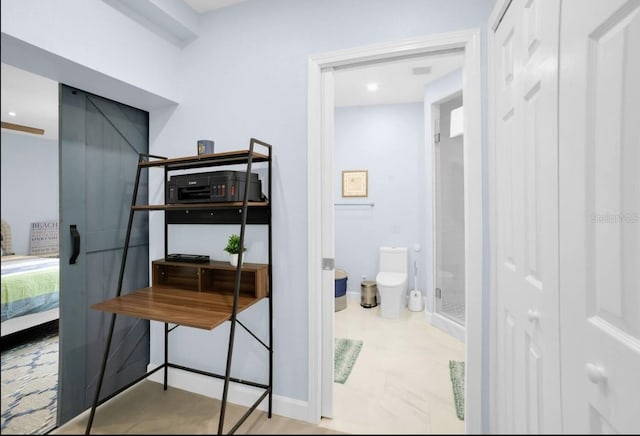 1210 Bay Palm Blvd, Indian Rocks Beach, FL 33785 - full bath featuring toilet, connected bathroom, and walk in shower