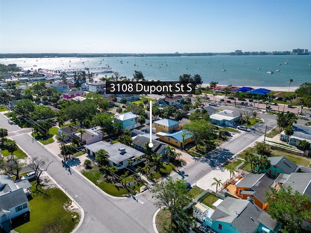 3108 Dupont St S, Gulfport, FL 33707 - bird's eye view of a large body of water