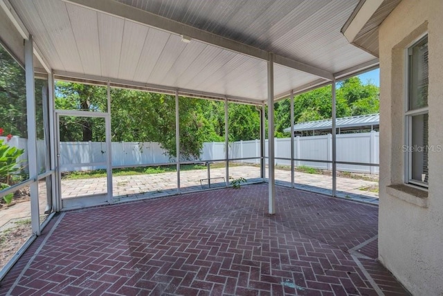 5865 Meadowpark Pl, Lithia, FL 33547 - view of unfurnished sunroom