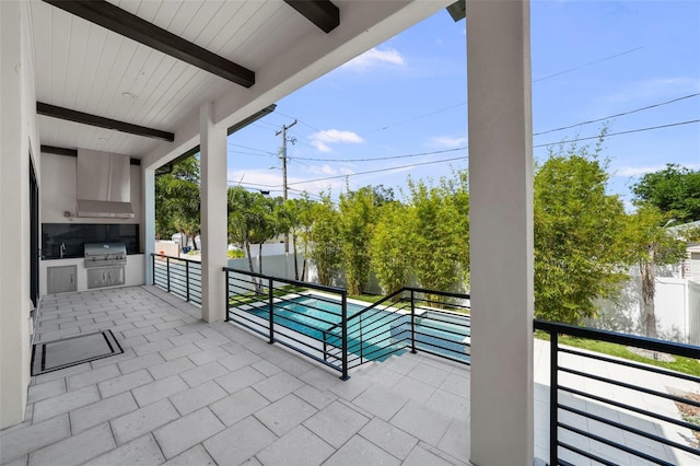 403 E Davis Blvd, Tampa, FL 33606 - view of patio / terrace featuring ceiling fan