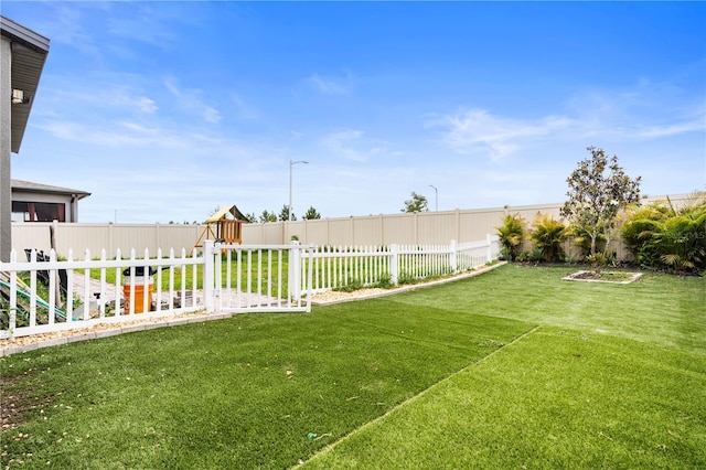 4917 Eagle Rock Dr, Wimauma, FL 33598 - view of yard with a playground