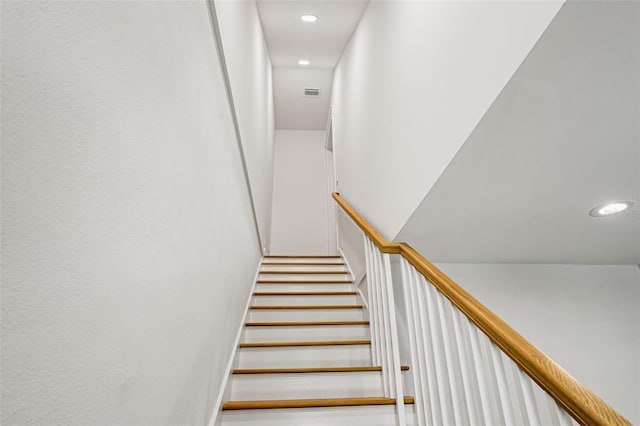 2200 N Glenwood Dr, Tampa, FL 33602 - stairs with recessed lighting